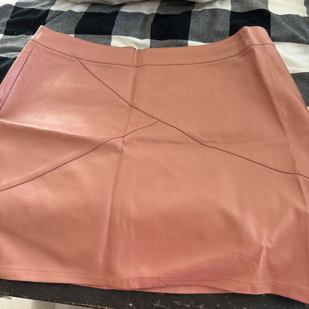 Source Unknown Pink Mini Skirt